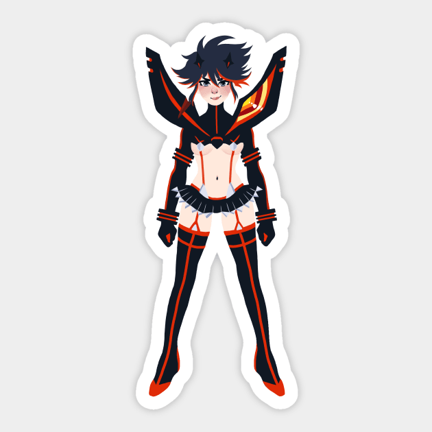 Ryuko Matoi Sticker by Janikainen